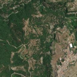 Umbriatico map(satellite map)