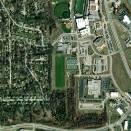 48 Hull Drive, Platte City, MO 64079, USA High Resolution Satellite Map