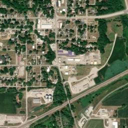 101-199 South Green Street, Carrollton, MO High Resolution Satellite Map