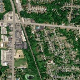 Maud Ohio High Resolution Satellite Map