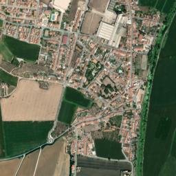Azinhaga map(satellite map)