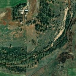 Graham County map(satellite map)