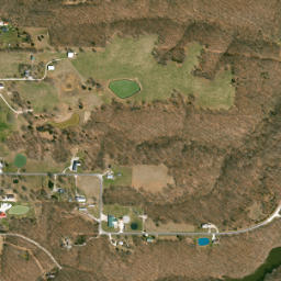 Pike County map(satellite map)