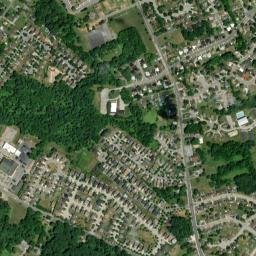 Milford Mill map(satellite map)