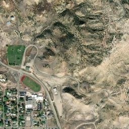 De Beque Colorado High Resolution Satellite Map