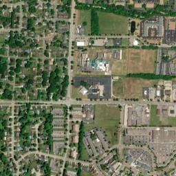 Symmes Corner Ohio High Resolution Satellite Map