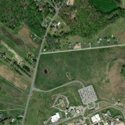 Walker Delaware High Resolution Satellite Map