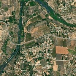 Real de Montroi map(satellite map)