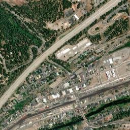 Truckee map(satellite map)