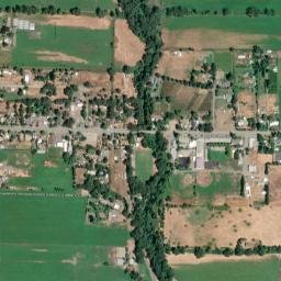 Potter Valley California High Resolution Satellite Map