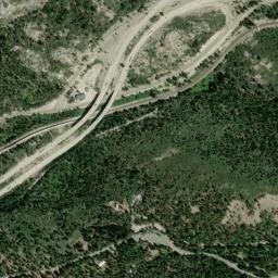 Yuba Pass California High Resolution Satellite Map