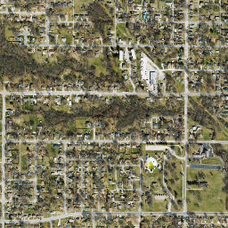 156-198 N 14th St Leavenworth KS High Resolution Satellite Map