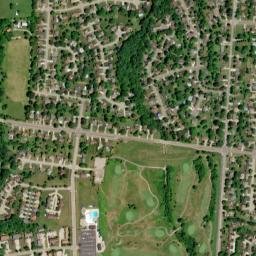 5813 Reswin Drive, Fairfield, OH 45014 High Resolution Satellite Map