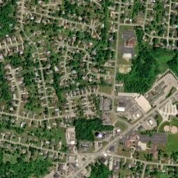 Pisgah Ohio High Resolution Satellite Map