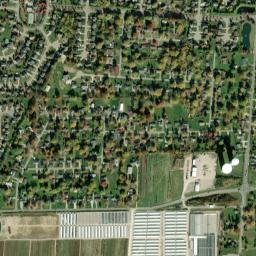 Socialville Ohio High Resolution Satellite Map