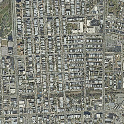 Charles Village map(satellite map)