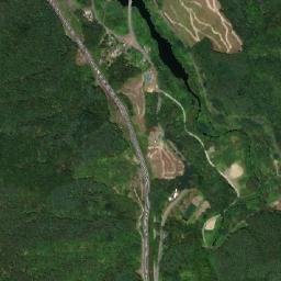 Tōno map(satellite map)