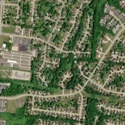 Augusta Hills Ohio High Resolution Satellite Map