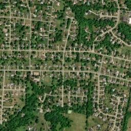 Robinhood Hills Ohio High Resolution Satellite Map