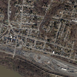 Brunswick map(satellite map)