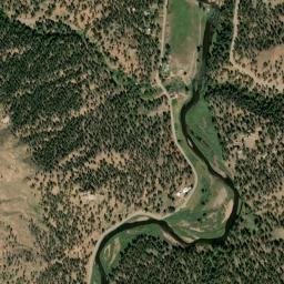 Oxyoke Colorado High Resolution Satellite Map