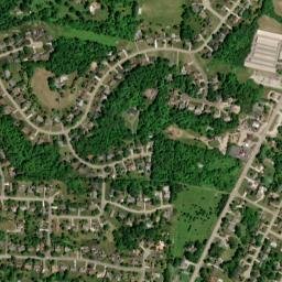 Rolling Woods Ohio High Resolution Satellite Map