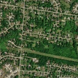 Sunburst Hills Ohio High Resolution Satellite Map