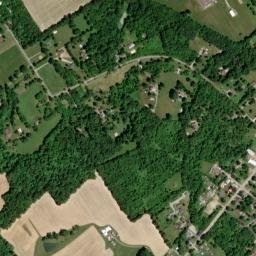 Butlerville Ohio High Resolution Satellite Map