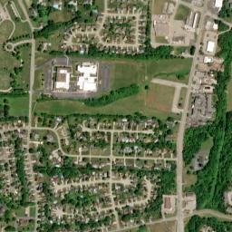 Pleasant Run map(satellite map)
