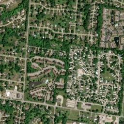 Wildwood Acres Ohio High Resolution Satellite Map