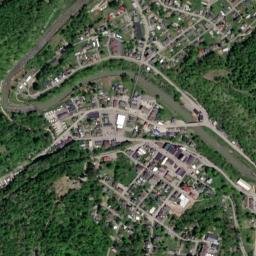 West Union map(satellite map)