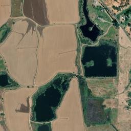 Iowa City California High Resolution Satellite Map