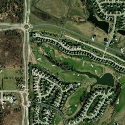 10901 North Brooklyn Avenue Kansas City MO High Resolution Satellite Map