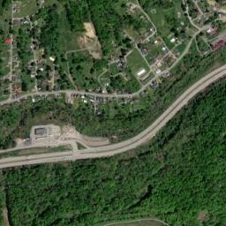 Harrison County map(satellite map)