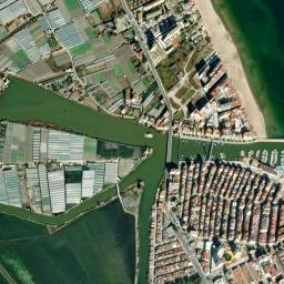 El Perelló map(satellite map)