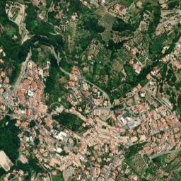 Cerisano map(satellite map)