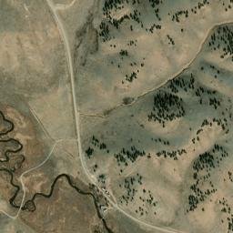 Bordenville Colorado High Resolution Satellite Map