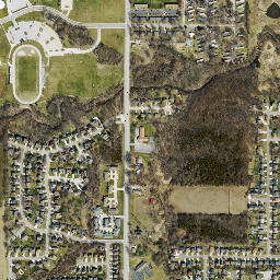 820 Village Street, Leavenworth, KS 66048 High Resolution Satellite Map