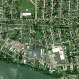 Rockland Ohio High Resolution Satellite Map