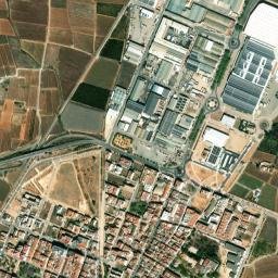 Alginet map(satellite map)