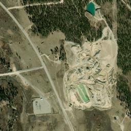 Alma Junction Colorado High Resolution Satellite Map