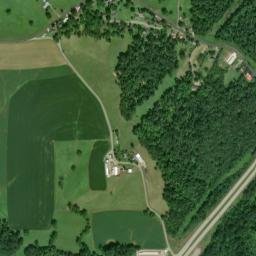 Redbush Ohio High Resolution Satellite Map