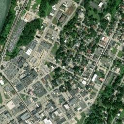 Parkersburg map(satellite map)