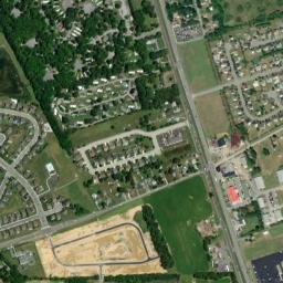 Big Oak Corners Delaware High Resolution Satellite Map