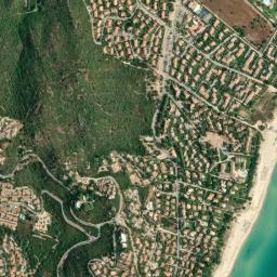 Satellite view of Sardinia Monte Nai