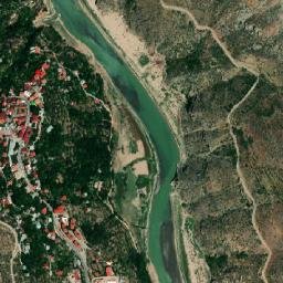 Kemaliye map(satellite map)