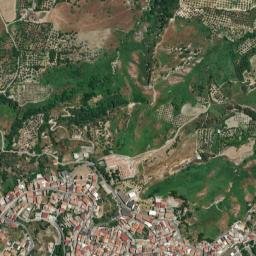 Casabona map(satellite map)