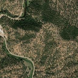 Deckers Colorado High Resolution Satellite Map