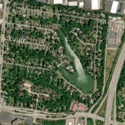 Kenridge Ohio High Resolution Satellite Map