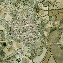 Villamesías map(satellite map)